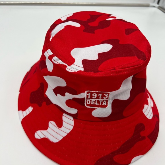 Delta Sigma Theta Camouflage Bucket Hat - Picture 3 of 7